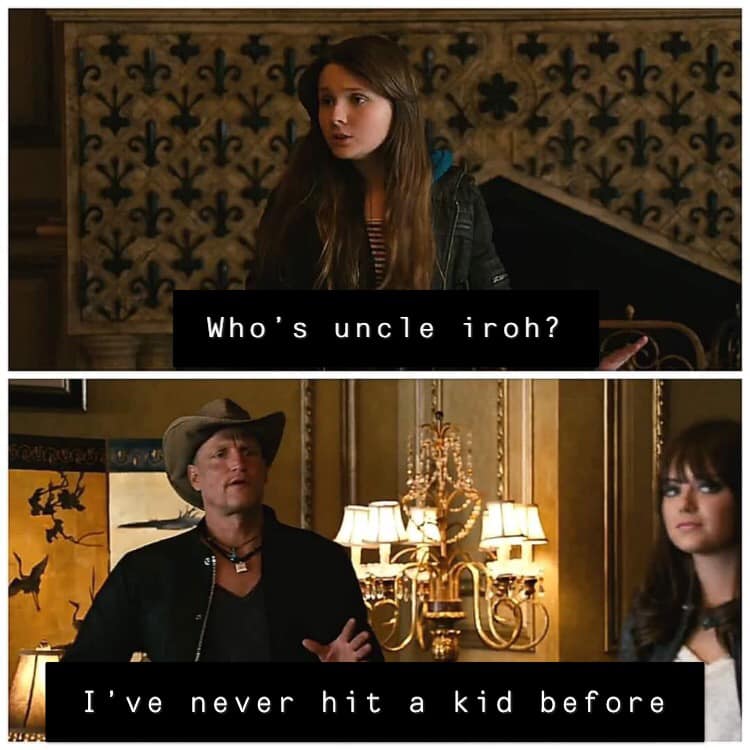 This meme is a play on words that combines the popular video game " Portal" with the movie "The Grand Budapest Hotel". The image shows a character from "Portal" (GLaDOS) saying "I'm not saying I'm going to kill you, I...