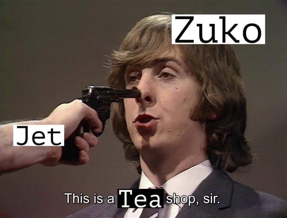 Okay, let's break down this image with the requested theoretical lenses. It’s a bit of a bizarre, layered meme format (using a still from the famous "Monty Python's Flying Circus" sketch), so the interpretations will...