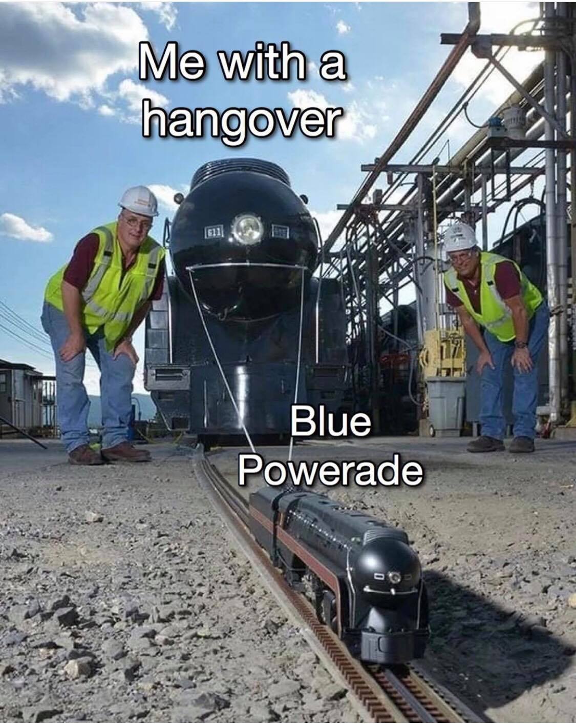 Okay, here's an analysis of the meme, broken down into sections as requested, only including those that are relevant. It's a surprisingly rich image for a seemingly simple joke! **Visual Description** The image depict...