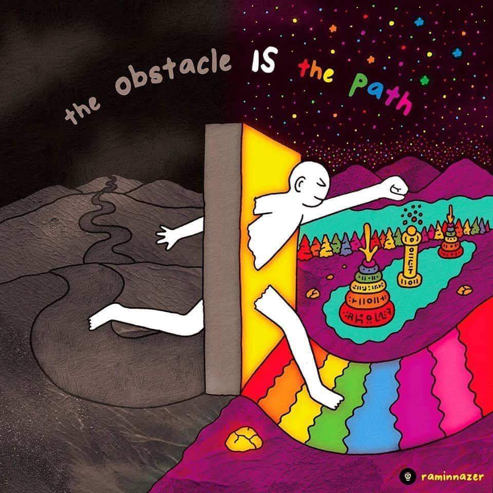 Okay, let's break down this image through the lenses you've requested. It's a rich image that lends itself to multiple interpretations. ## Visual Description The image depicts a stylized, almost cartoonish human figur...