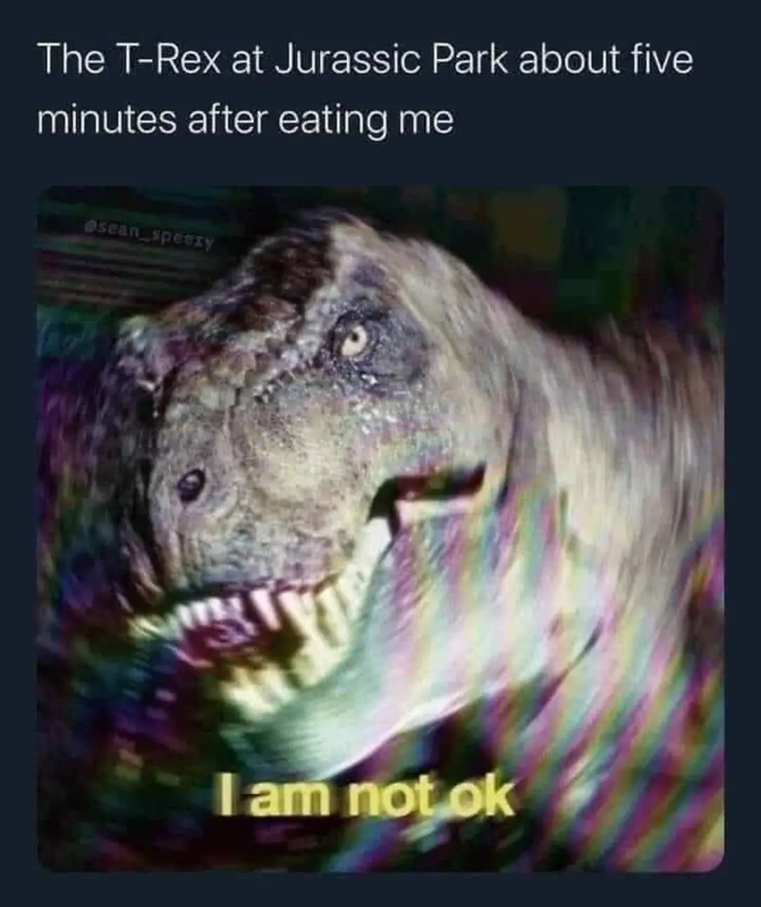 Okay, let's break down this meme/image using the requested theoretical lenses. Note that applying some of these lenses to a meme can feel a bit… stretched, but it's a good exercise in applying the frameworks. **Visual...