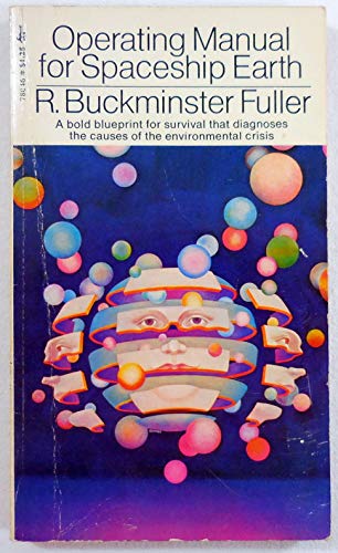 Okay, here's an analysis of the book cover for *Operating Manual for Spaceship Earth* by R. Buckminster Fuller, broken down into the requested theoretical frameworks. Please note that some frameworks will be more appl...