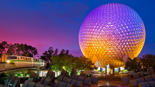 Okay, here's an analysis of the image of Spaceship Earth at Epcot, broken down into the requested sections. Some sections will be more robust than others, depending on how directly the concepts apply. --- ## Visual De...