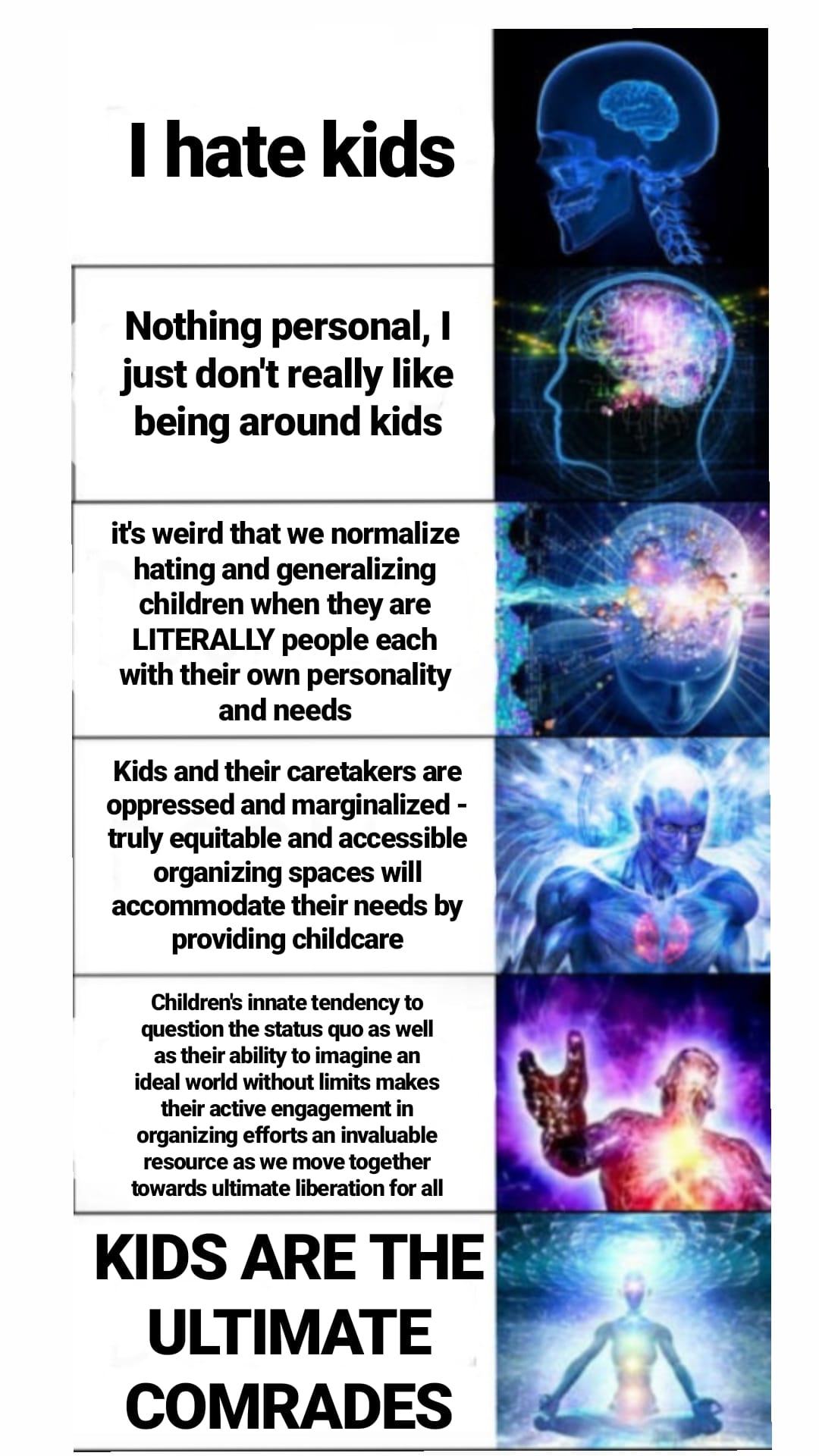 Okay, let's break down this meme/image with the requested theoretical lenses. This is a fascinating (and intentionally provocative) piece, so we can pull quite a bit from it. **Visual Description** The image is a digi...