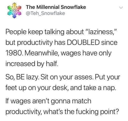 Okay, let's break down this tweet through various theoretical lenses. **Visual Description** The image is a screenshot of a Twitter post from the account "@Teh_Snowflake". The profile picture is a colorful, stylized f...