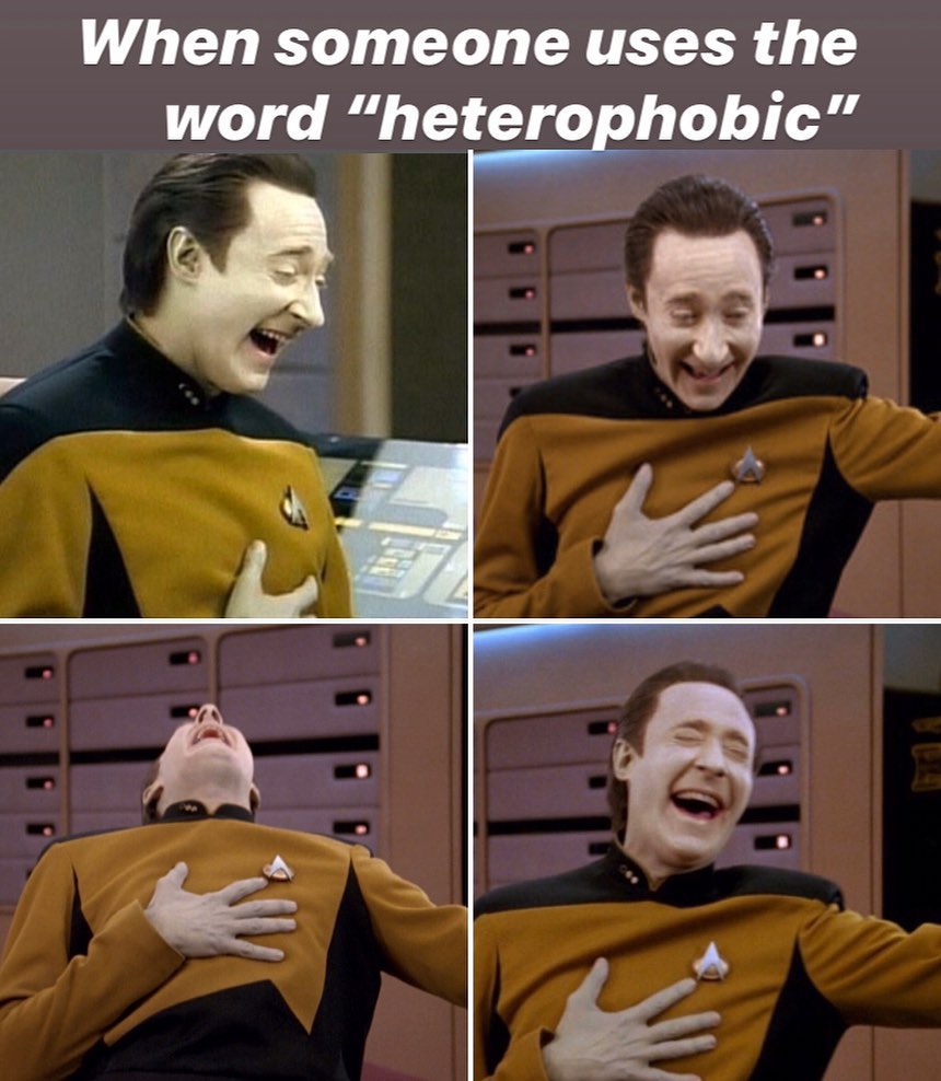 Okay, let's break down this meme through a series of theoretical lenses. It's a rich image, ripe for analysis. ## Visual Description The image is a four-panel meme featuring Patrick Stewart as Captain Jean-Luc Picard...
