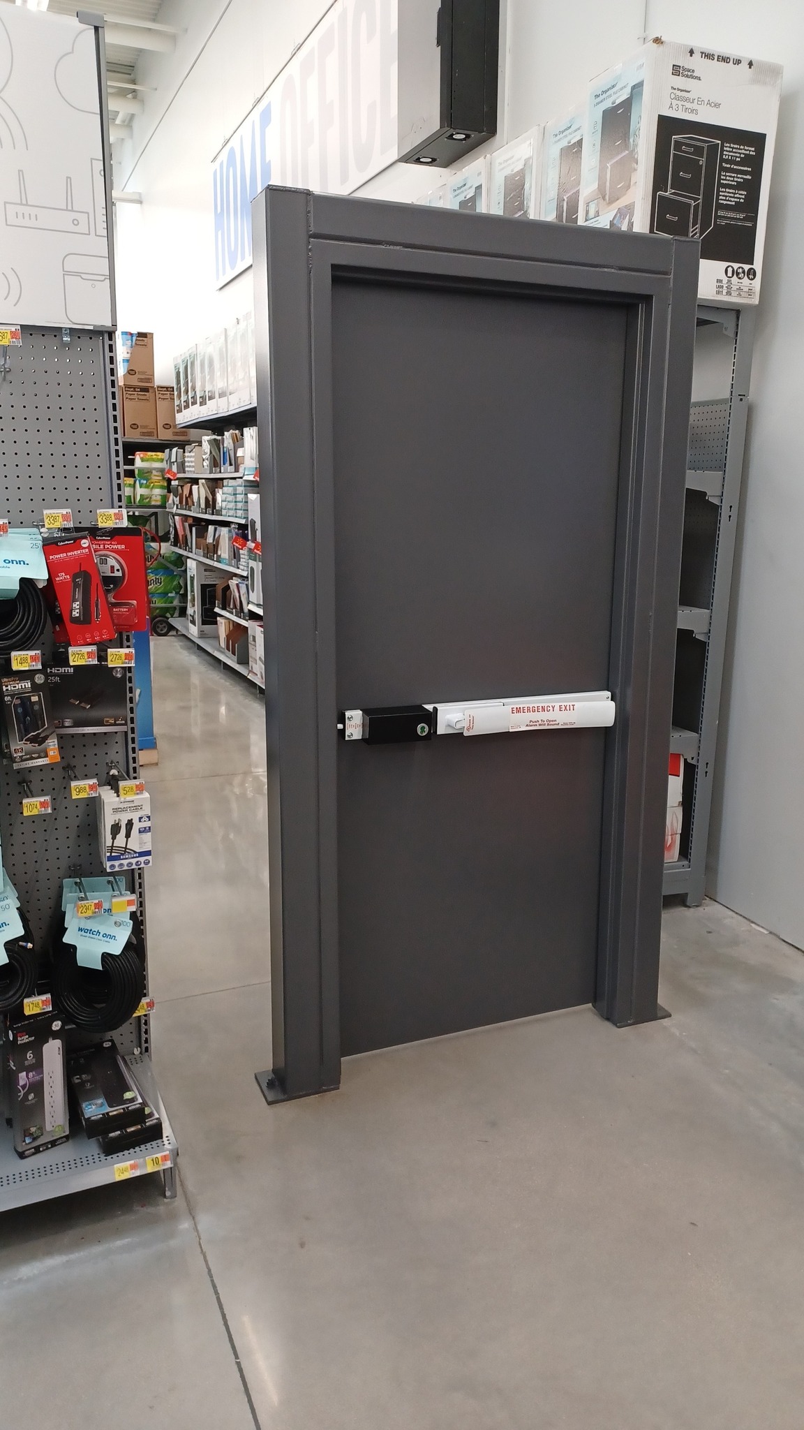 Okay, here's an analysis of the image broken down into the requested sections, with considerations of whether each theoretical lens appropriately applies. ## Visual Description The image depicts a standalone emergency...