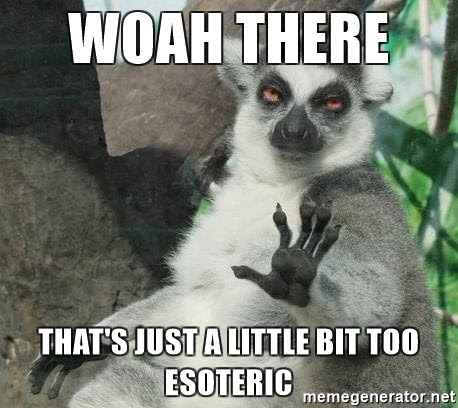 Okay, let's break down this meme through the lenses you've requested. **Visual Description** The image is a close-up of a ring-tailed lemur. The lemur appears to be leaning back in a relaxed but intensely focused pose...