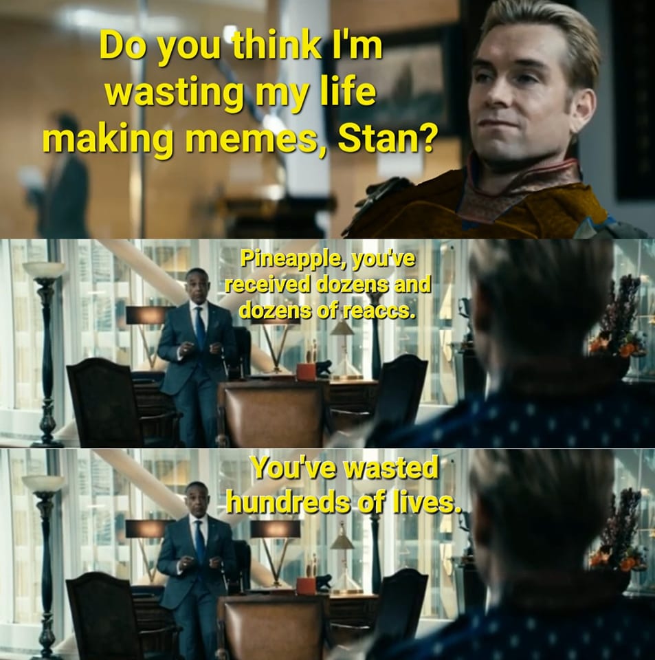 Okay, let's break down this meme, utilizing the requested theoretical frameworks where applicable. It's a complex image ripe for analysis. ## Visual Description The image is a three-panel meme constructed from scenes...