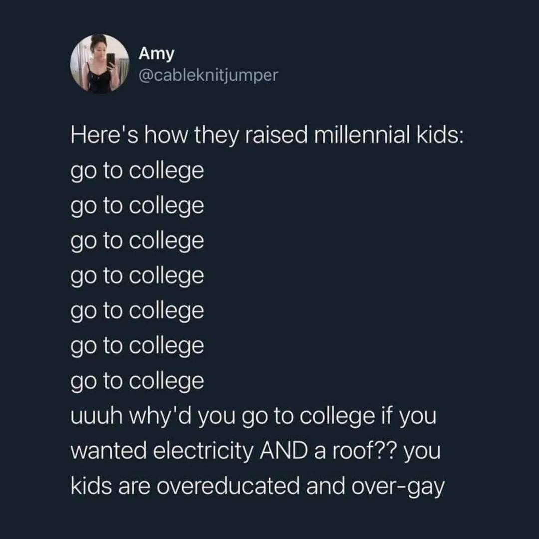 Okay, let's break down this social media post through the lenses of various critical theories. It's a surprisingly rich little statement! **Visual Description** The image is a screenshot of a social media post (presum...