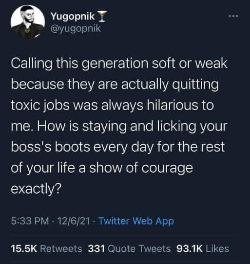 Okay, let's break down this tweet through the lenses you requested. **Visual Description** The image is a screenshot of a Twitter post. It features a profile picture of a man with a beard, associated with the handle "...