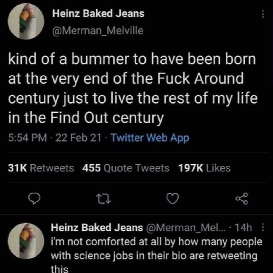 Okay, let's break down this Twitter post through a few relevant theoretical lenses. It's a surprisingly rich little snippet, considering its brevity. **Visual Description** The image depicts a Twitter post from the ac...