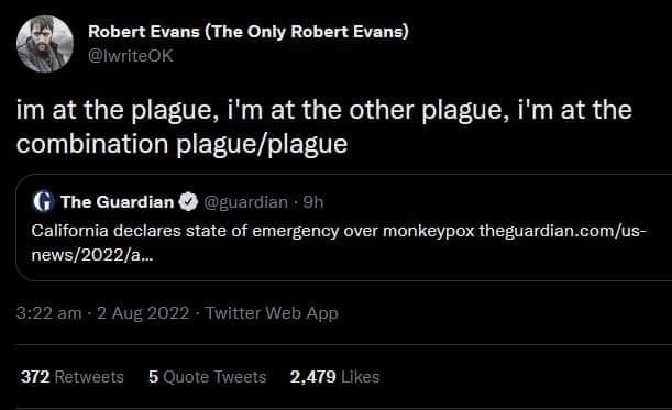 Okay, let's break down this Twitter post through the lenses you've requested. Note that some of these theories apply more strongly than others. ## Visual Description The image is a screenshot of a Twitter post. At the...