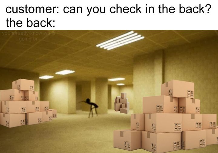 Okay, let's break down this unsettling image with the provided analytical frameworks. It's worth noting this image relies heavily on internet aesthetics (liminal spaces, "backrooms" horror) which inherently lends itse...