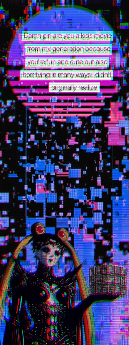 Okay, let's break down the image with the requested analytical lenses. It's a complex image, and many of the frameworks *do* apply given its aesthetic and embedded text. **Visual Description** The image is a highly di...