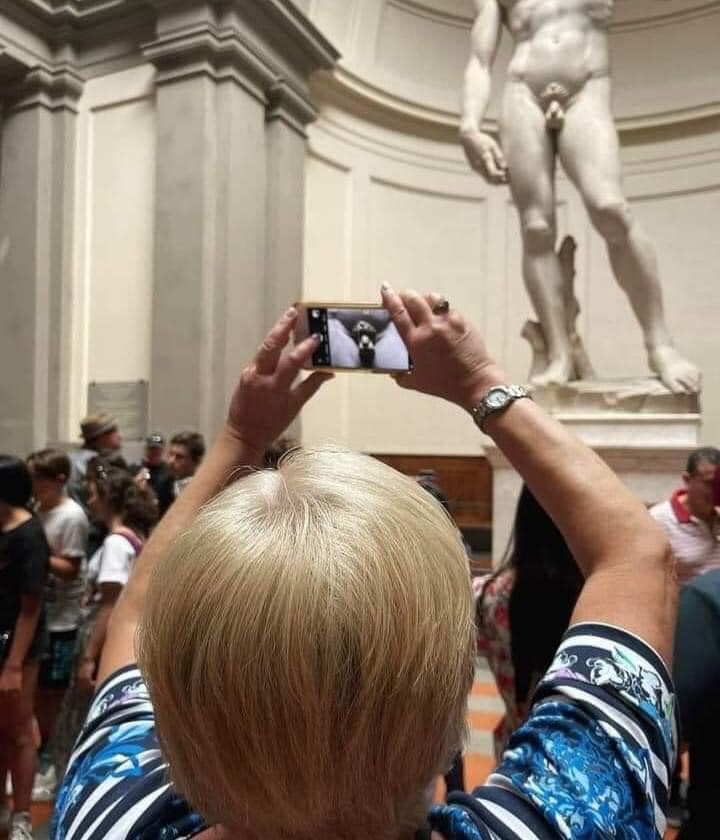 Here's an analysis of the image, broken down into the requested sections, focusing on relevant theoretical frameworks. ## Visual Description The photograph presents a first-person perspective, focusing on the back of...