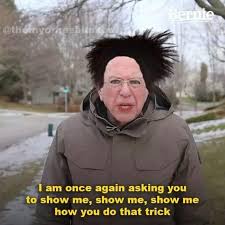 Okay, let's break down this meme featuring John Hartman (from the "Show Me The Trick" YouTube shorts series) through the lenses you've requested. It's a surprisingly rich image for its simplicity. **Visual Description...