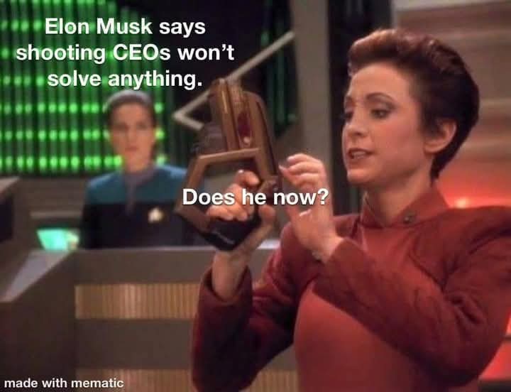 Okay, let's break down this meme through various theoretical lenses. **Visual Description** The image is a screen capture from the television show *Star Trek: Voyager*. It features Kate Mulgrew as Captain Kathryn Jane...