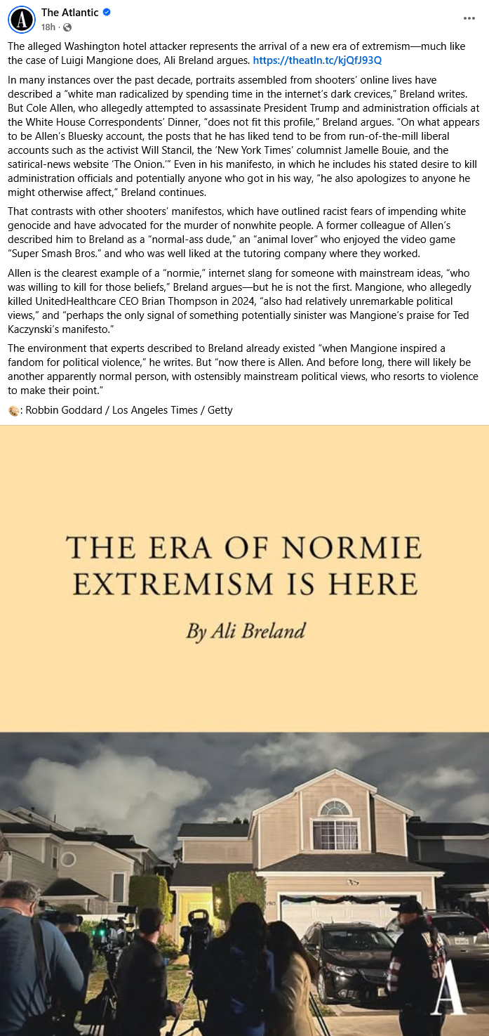In a Neo-Kaczynskiist lens, this meme functions as an explicit manifesto equating Colin Allen with Mario Montemayor and other white radicals, effectively portraying him simply as a "white extremist" who adopts Kaczyns...