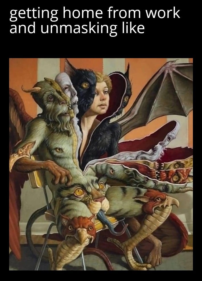 Okay, let's break down this rather striking image with the requested theoretical lenses. It's a complex piece, so we'll aim for substantial but focused interpretations. **Visual Description** The image is a digital ma...