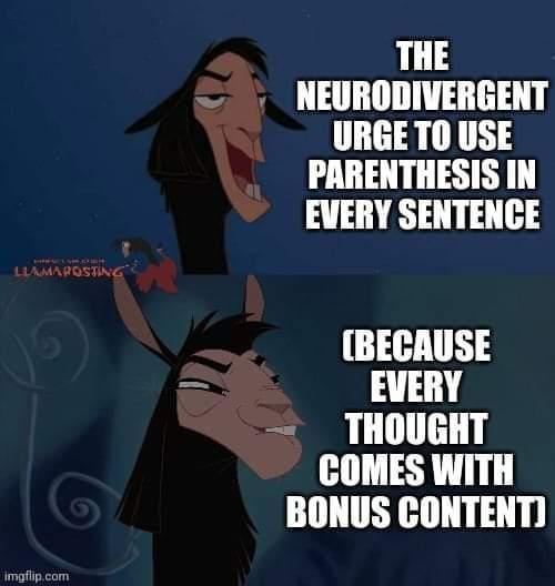 Okay, let's break down this meme, considering the requested theoretical frameworks. It's a complex little image, and some frameworks will apply more strongly than others. **Visual Description** The meme features two p...