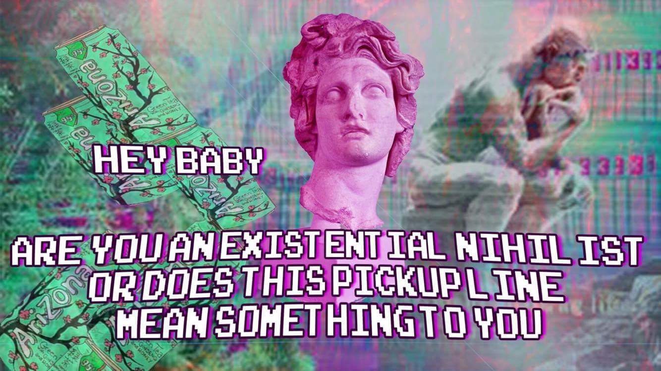 Okay, let's break down this image through the lenses of several theoretical frameworks. It's a complex image, loaded with layers. ## Visual Description The image is a digital collage that is aesthetically chaotic and...