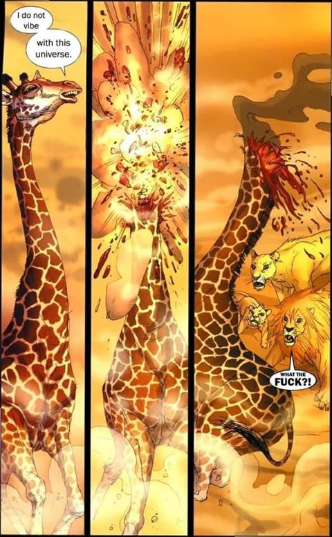 Okay, let's break down this visually striking (and violent) comic panel series through a range of critical lenses. **Please be aware:** This analysis will delve into potentially disturbing content due to the depicted...