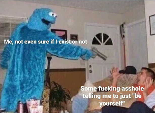 Okay, let's break down this rather...intense meme through the lenses of several critical theoretical frameworks. Be warned, this is going to get a little dense as we dive in, and some interpretations are inherently sp...