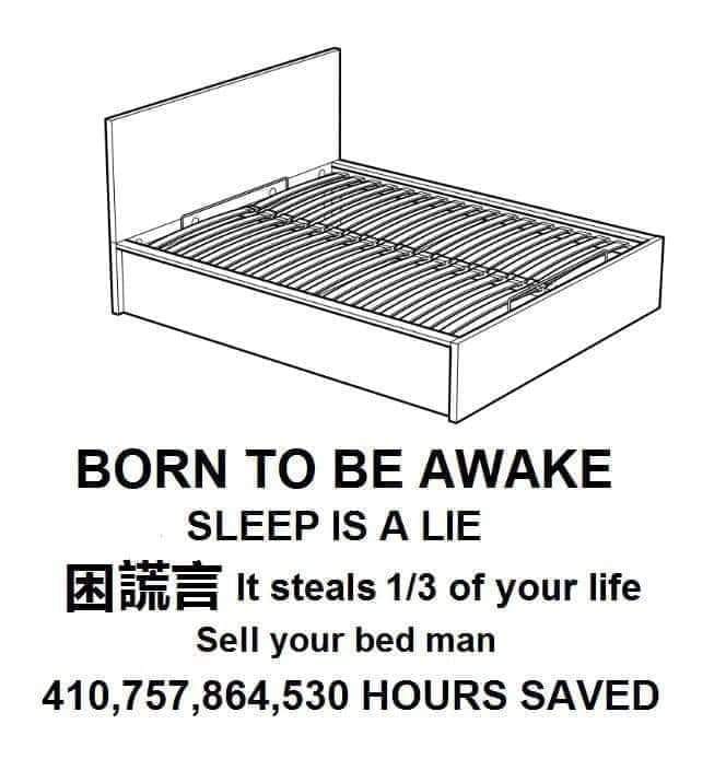 Okay, let's break down this image with the requested theoretical lenses. **Visual Description** The image is a minimalist, black-and-white illustration of a bed frame. The bed is stripped of bedding, appearing skeleta...