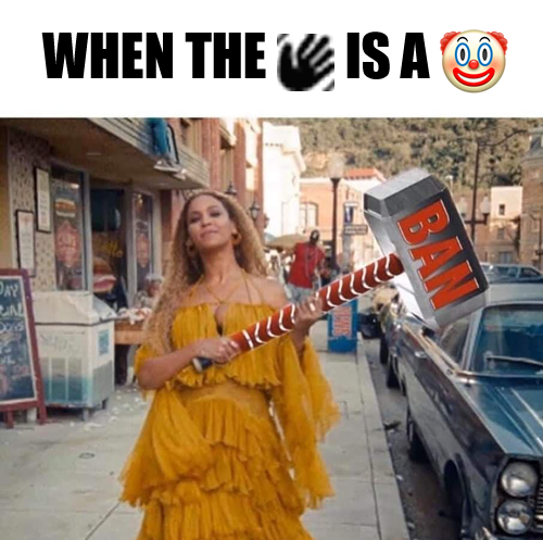 Okay, let's break down this meme using the requested theoretical frameworks. It's a *complex* image, and a lot of analysis will be speculative based on the visual cues and the text "WHEN THE 🍌 IS A 🔨". It's also impor...