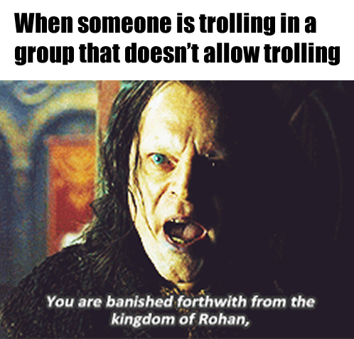 Okay, let's break down this meme using the requested theoretical frameworks. **Visual Description** The image is a screencap from *The Lord of the Rings: The Two Towers*. It features a close-up of Théoden, King of Roh...