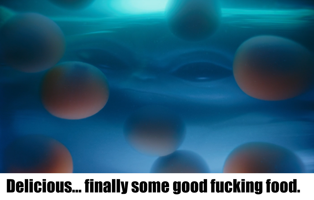 Okay, let's analyze this image and its caption through the lenses you've provided. Given the abstract nature of the image and the provocative caption, several of these frameworks can be applied. ## Visual Description...