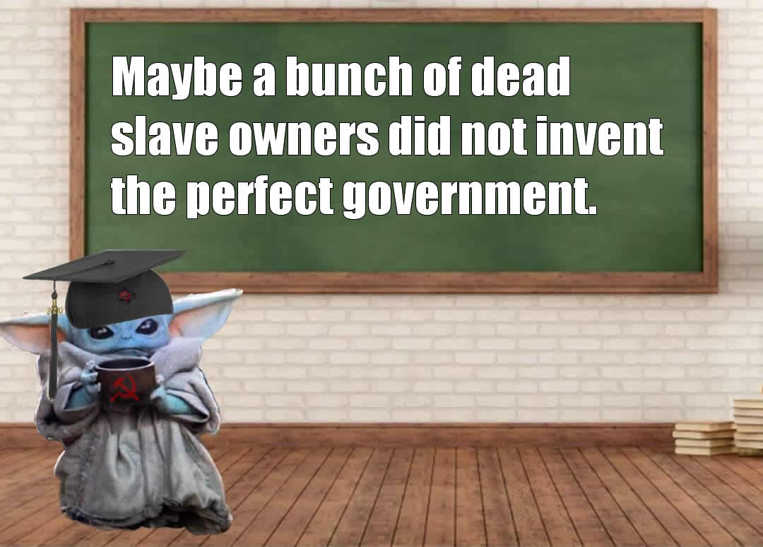 Okay, let's break down this image through several critical theoretical lenses, as requested. **Visual Description** The image features a digitally altered depiction of “Baby Yoda” (Grogu) from "The Mandalorian," dress...