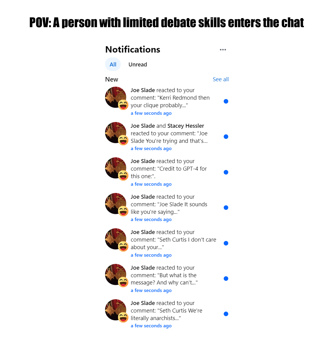 Okay, here's an analysis of the provided image of a notification stream, framed through the lenses requested. Given the content, some lenses will be more applicable than others. I'll indicate when a section is less st...