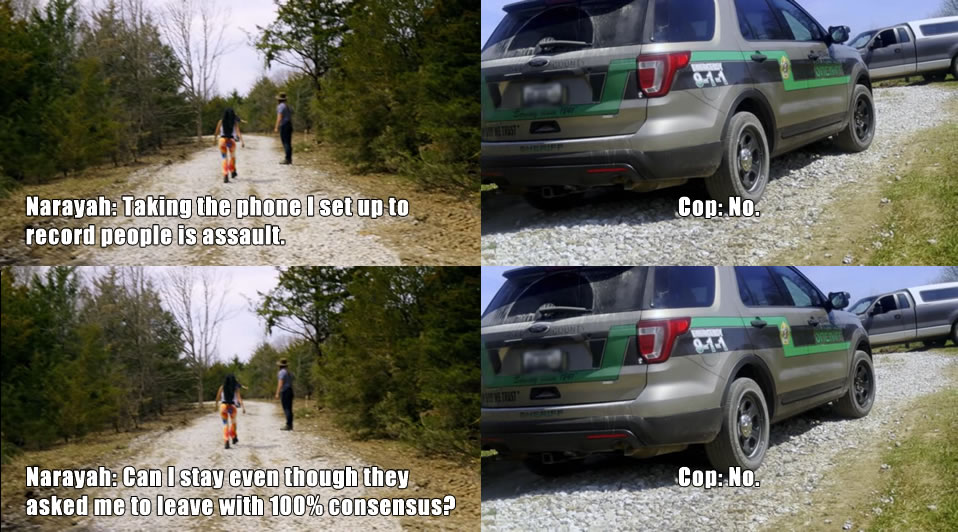 Okay, let's break down this image and its associated text through various theoretical lenses. It's important to note that with just a still image and short text exchange, the analysis will be *interpretative* and base...