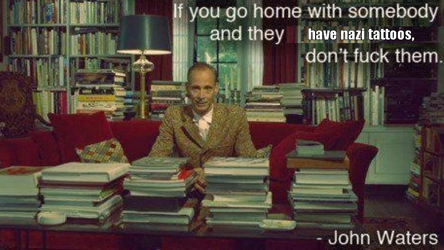 Here's an analysis of the image and quote, broken down into relevant theoretical frameworks. Note that some categories won’t apply directly, and some will overlap. **Visual Description** The image is a still from a pr...