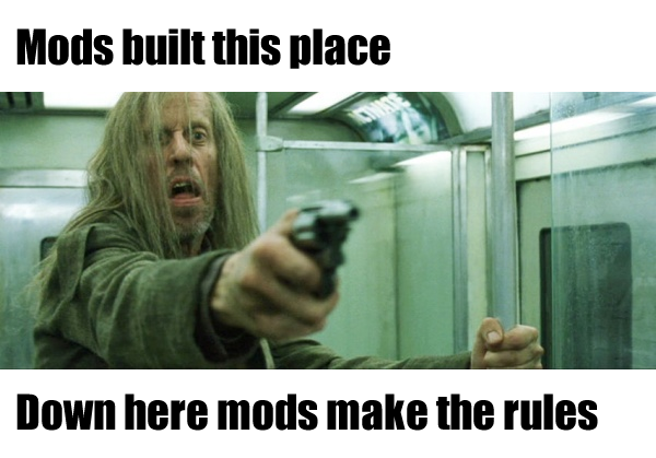 Okay, let's break down this meme image through several theoretical lenses. It's a rich image with a lot to unpack, so some sections will be more robust than others. **Visual Description** The image is a still from the...