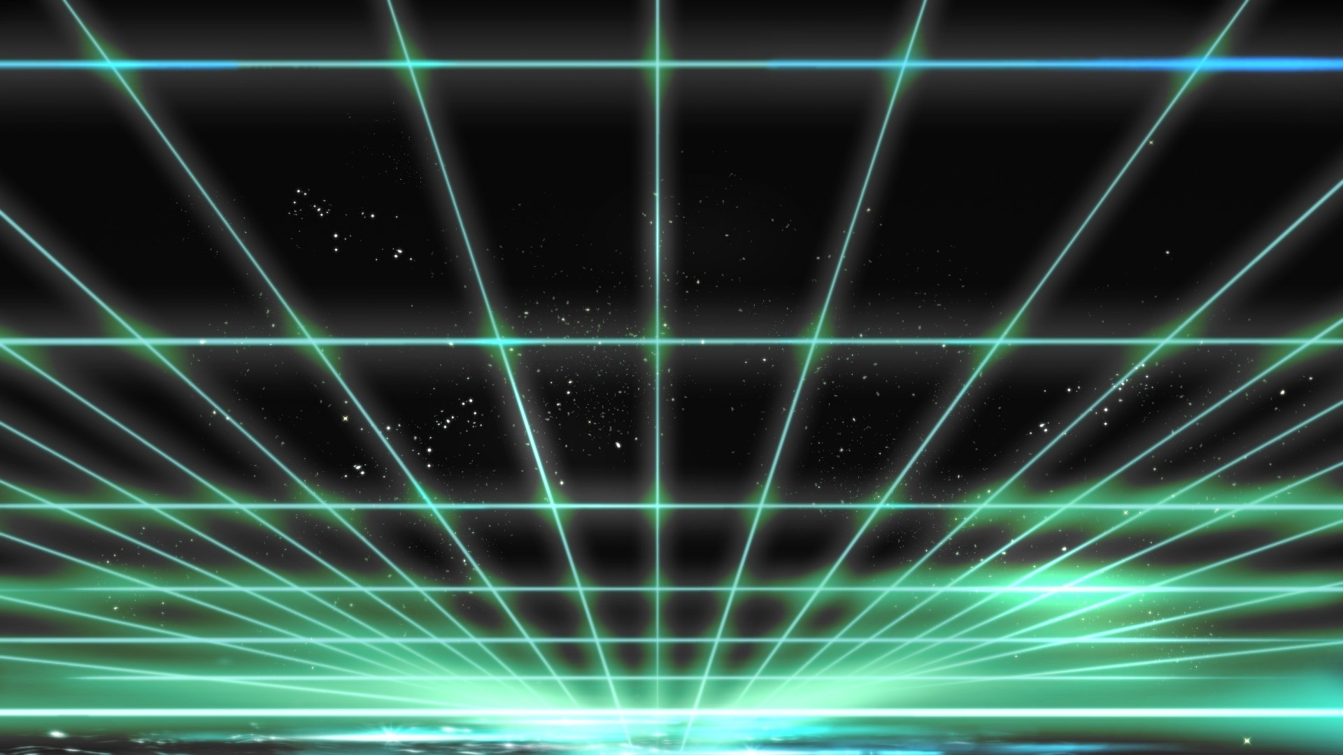 Okay, let's break down this striking image through several theoretical lenses. **Visual Description** The image presents a digitally rendered, highly stylized perspective of a grid extending into a distant point. The...