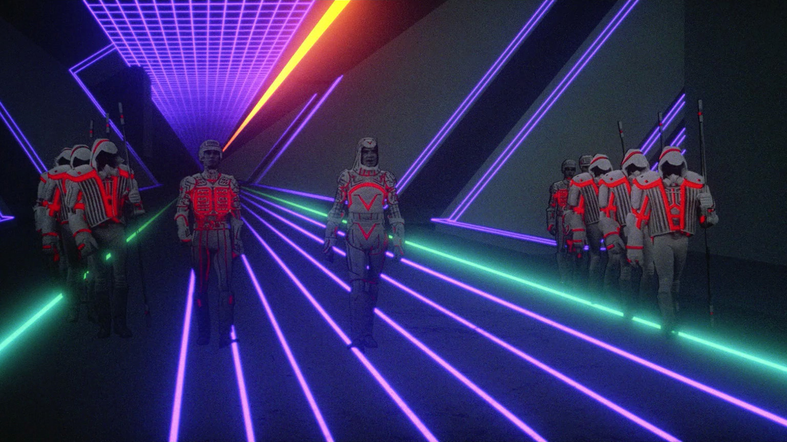 Okay, let's break down this image through several critical lenses. Given the imagery, certain analyses are much more prominent than others. ## Visual Description The image presents a digitally rendered scene strongly...