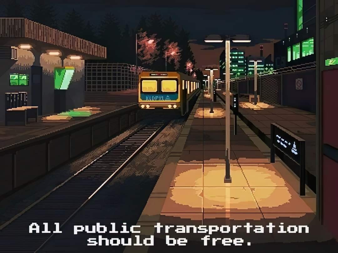 Okay, let's break down this image using the theoretical frameworks you've requested. Given the image's focus on public transportation and the text overlay, certain frameworks will be more relevant than others. ## Visu...