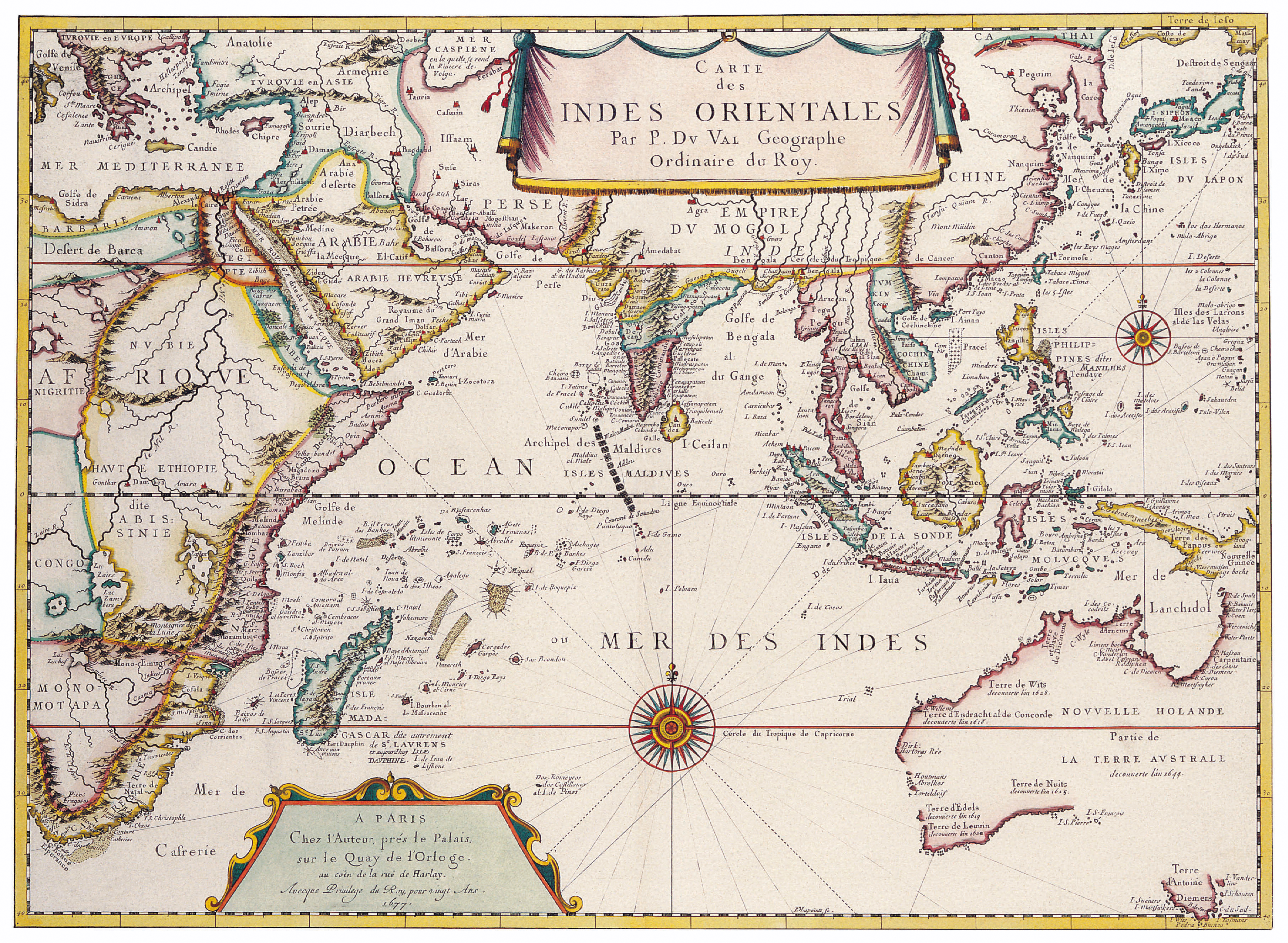 Okay, let's break down this 17th/18th-century map of the "Indes Orientales" (East Indies) through several analytical lenses. The level of detail in each section will vary based on how well the specific theory applies...