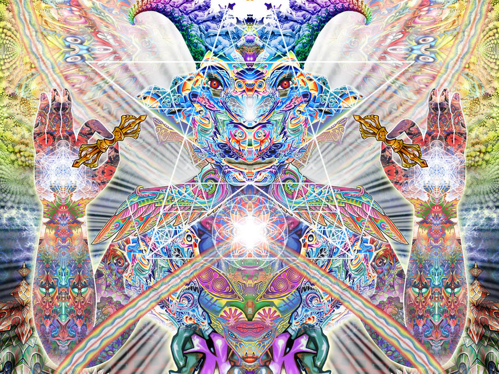 Okay, let's break down this incredibly dense and vibrant image through various theoretical lenses. It's important to note that a single image can support multiple interpretations, and these are based on the visible el...