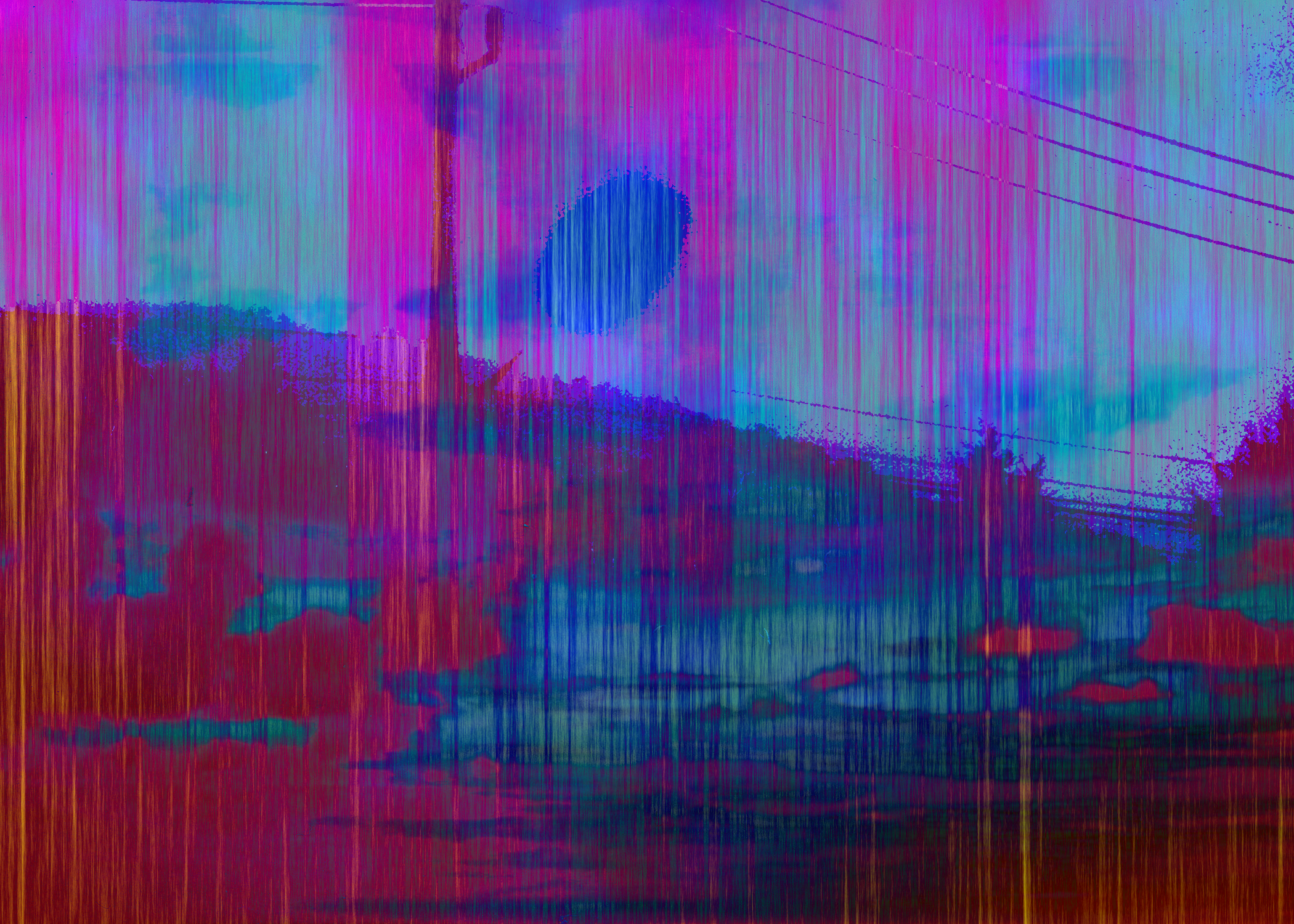 Okay, here's an analysis of the provided image, broken down into the requested theoretical frameworks where applicable. It’s a challenging image, deliberately disrupted, so the interpretations are necessarily layered...