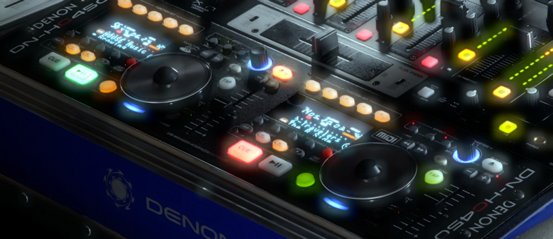 Okay, here's a breakdown of the image of the DJ console, analyzed through the lenses you've requested. I'll only include sections where the analysis is relevant and meaningful – meaning not *everything* will necessari...