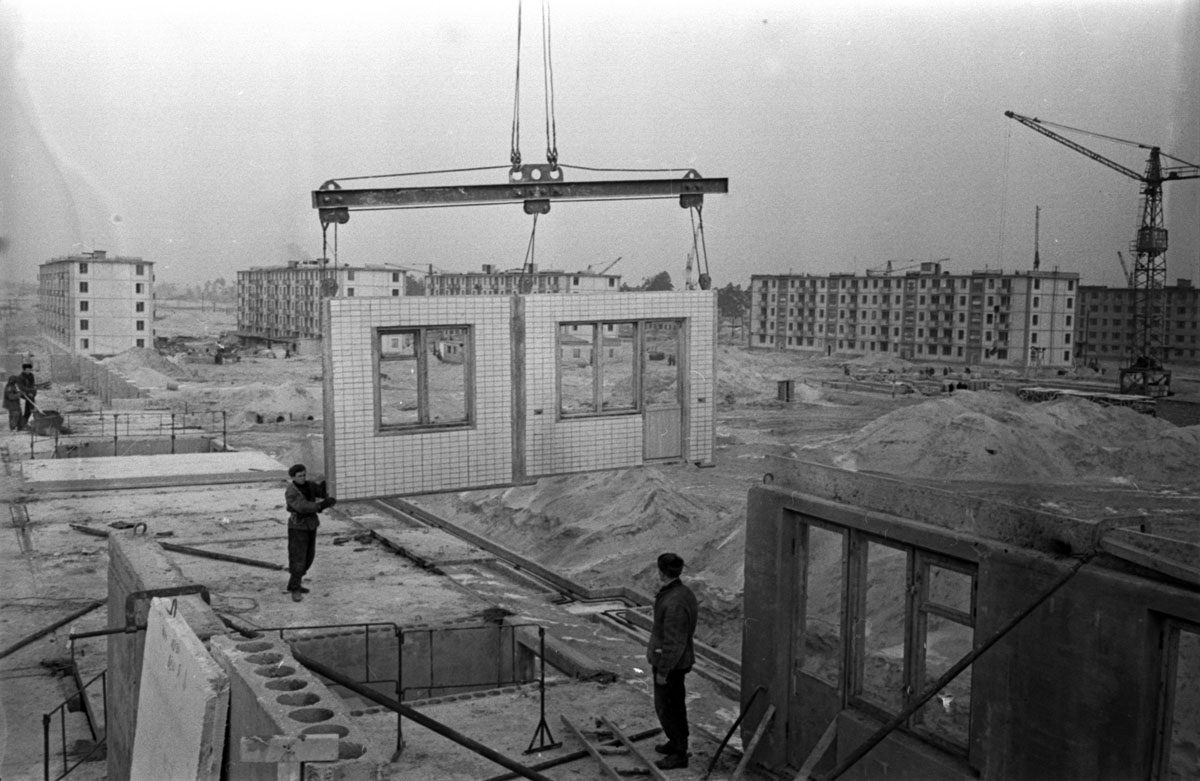 This meme is a humorous image of a person building a shelter in a permaculture setting, implying that they're trying to create a sustainable and self-sufficient home. The image likely shows a person constructing a sma...