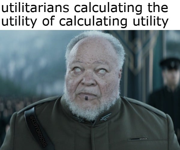 Okay, let's break down this meme with the requested theoretical lenses. It's a rich image, so multiple approaches apply. **Visual Description** The image features Grand Moff Tarkin, a character from *Star Wars: A New...