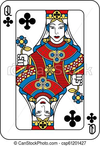 Okay, here's an analysis of the image of the Queen of Clubs playing card, broken down into sections as requested. I'll only include sections where the image lends itself to the analysis. --- ## **Visual Description**...