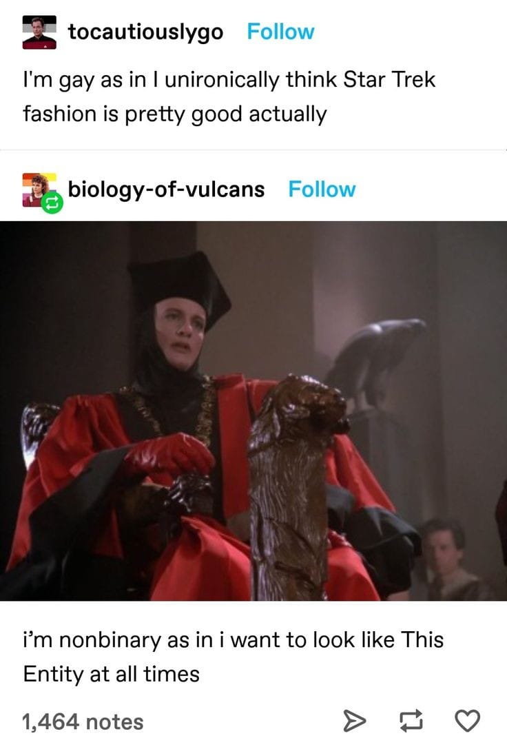 Okay, let's break down this image and its accompanying text through the lens of several theoretical frameworks, as requested. **Image & Text Overview** The image shows a screengrab of an unidentified character from *S...