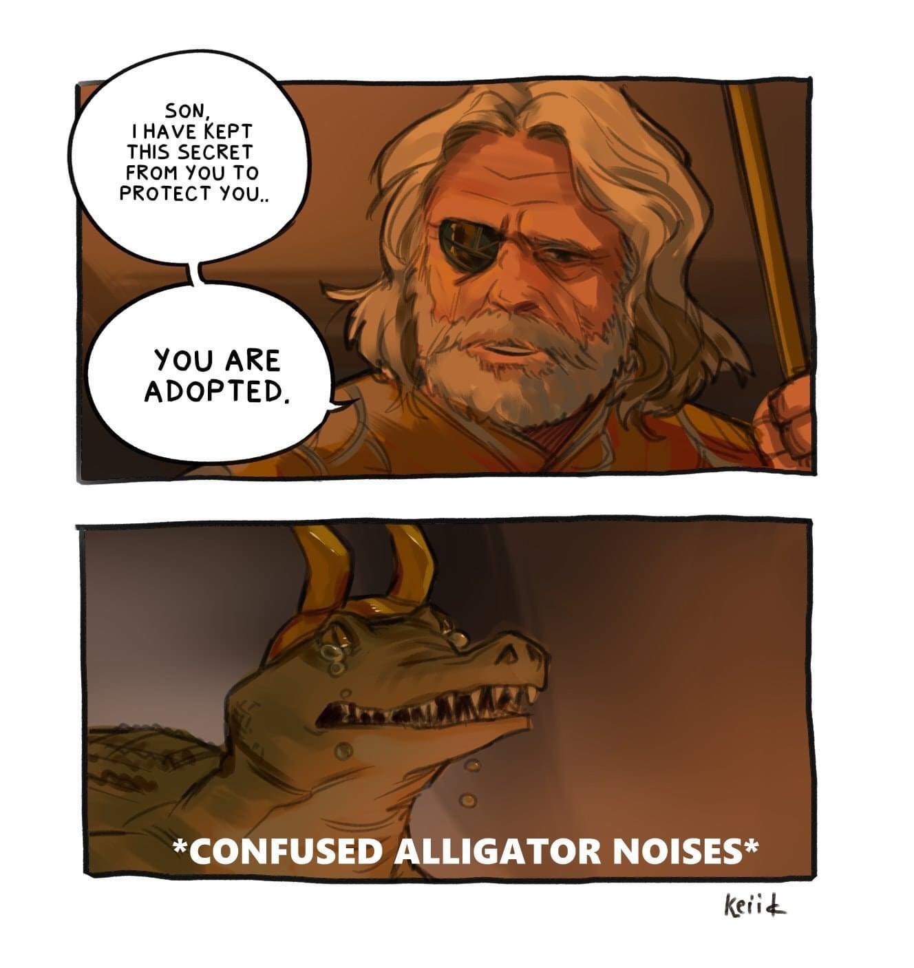 Okay, here's an analysis of the comic strip, broken down into sections as requested. I'll include sections only if they are relevant and can be meaningfully applied. **Visual Description** The comic is a two-panel str...