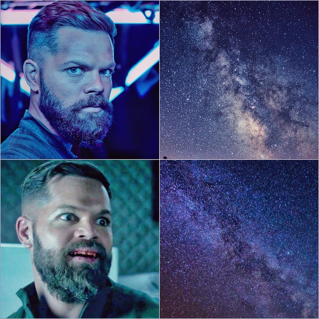 Okay, here's an analysis of the provided image arrangement, broken down into the sections you requested, applying the appropriate theoretical frameworks. Given the nature of the images (a man's portraits contrasted wi...